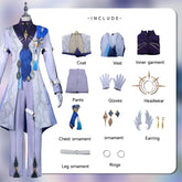 Halloweez Mr. Sunday Halovian Cosplay Costume for Men - Honkai Star Rail Inspired - Halloweez